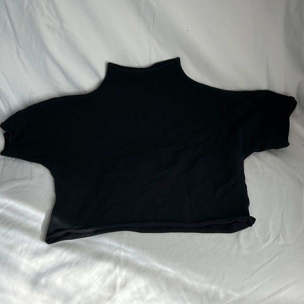 SKIMS Black High-Neck Women's Top